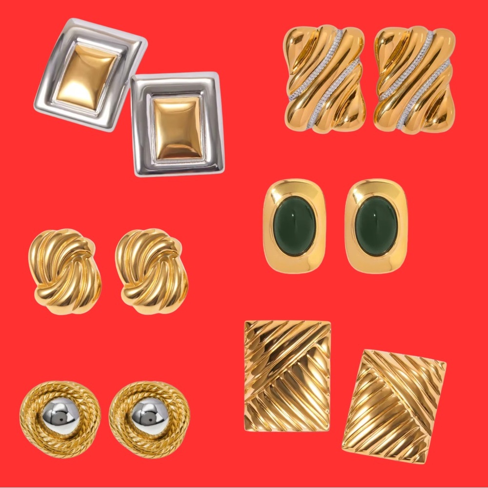 STATEMENT EARRINGS BUNDLE